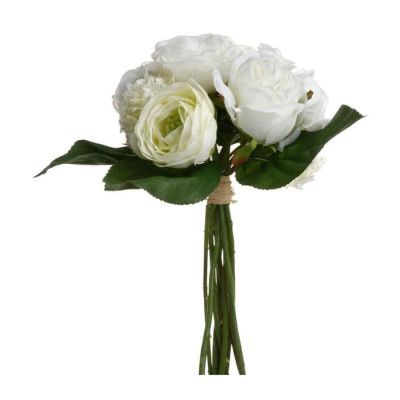 Buchet de flori albe de 30 cm inaltime 130816