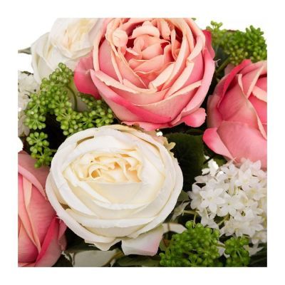 Buchet mixt rotund artificial 35 cm inaltime 167226