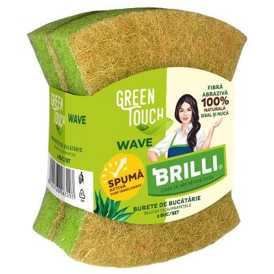 Burete Wave Brilli Green Touch 2BUC/SET 90032141
