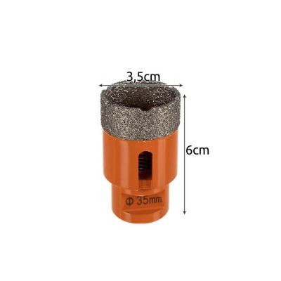 Burghiu diamant - cu gaura 35 mm 22875