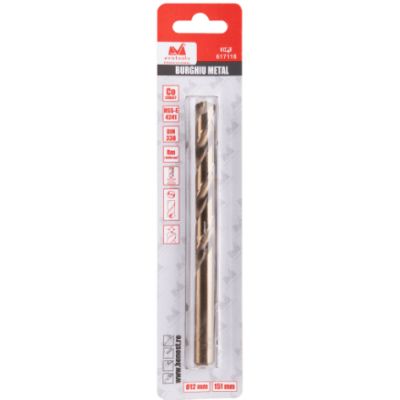 Burghiu metal HSS-E Cobalt D[mm]:3 (2BUC/SET) L[mm]:60 617102