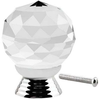 Buton de mobila din cristal 8106