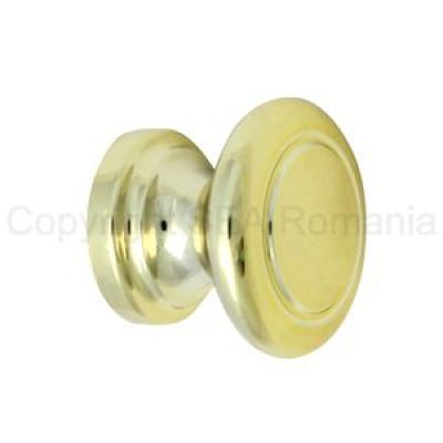 Buton plastic 484.06 FI 32X27mm auriu 14000 Buton plastic 484.06 FI 32X27mm auriu 14000