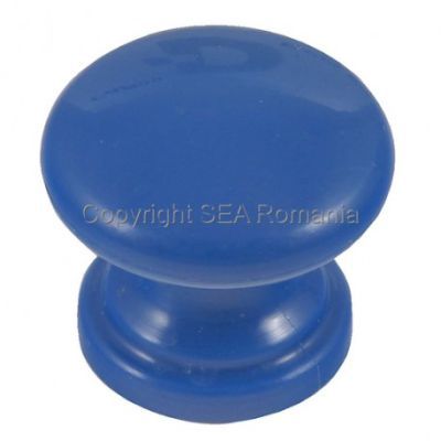 Buton plastic 484.09 FI 32X27mm albastru 14005 Buton plastic 484.09 FI 32X27mm albastru 14005