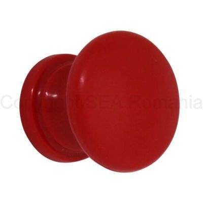 BUTON PLASTIC 484.09 FI 32X27MM rosu 19026