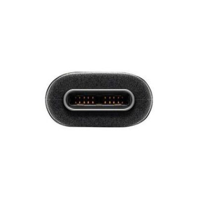 Cablu USB 3.0 a tata USB C 1M negru Goobay