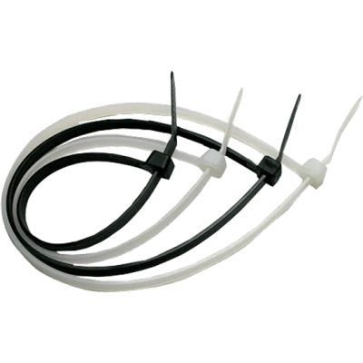 Nv colier cablu 350/4.8mm negru Set-el43497