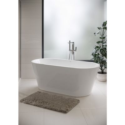 Cada freestanding, ovala, Cersanit Crea S301-300, acril, alba, 159.5 x 74.5 cm