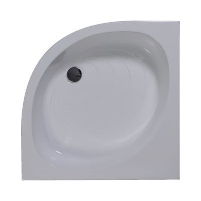 Cadita dus Monoblok 90x90 oval injectie 39002