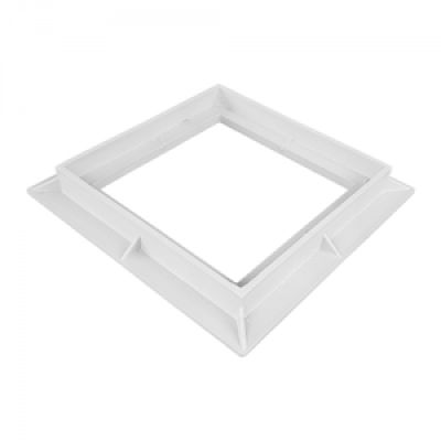 Cadru PP Base gri pt camin patrat tip I A15 400x400 78472I-G