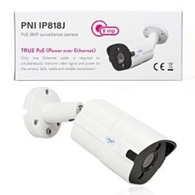Camera supraveghere video poe bullet 8mp 2.8mm PNI-IP818J