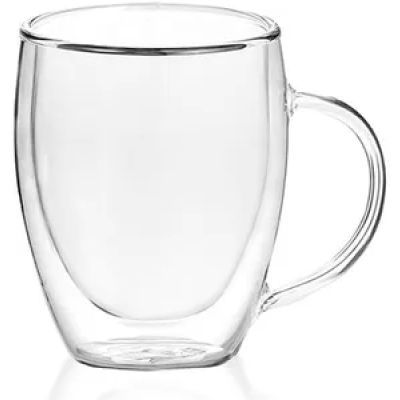Cana sticla , perete dublu 300ml HA7349