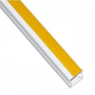 Canal cablu 12x12mm cu adeziv alb 2m/buc KO-C12x12A