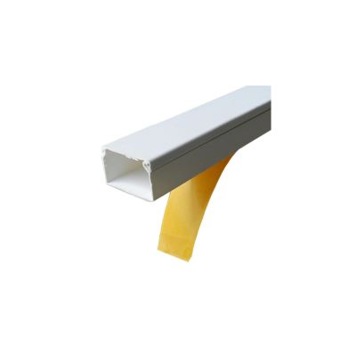 Canal cablu ALB 25x25mm cu adeziv 2m/buc KO-C25x25A