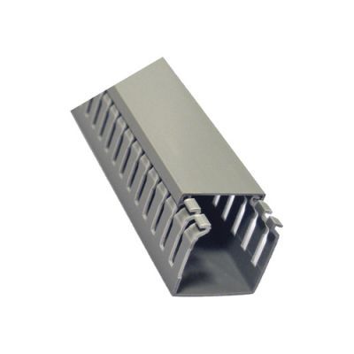 Canal perforat 80x60mm gri 2m/buc KO-PER80x60