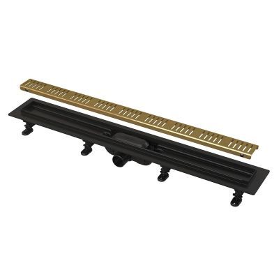 Canal scurgere dus-gratar alca APZ10BLACK-550BRASS