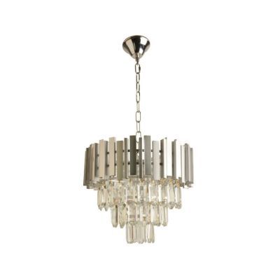 Candelabru discret SP5 KL115001 5xE14 argintiu transparent