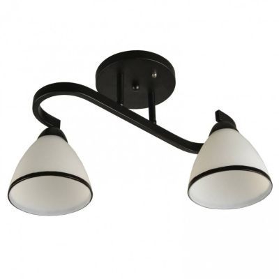 Candelabru PROTON PL2 2XE27 alb mat-negru KL100045 Candelabru PROTON PL2 2XE27 alb mat-negru KL100045