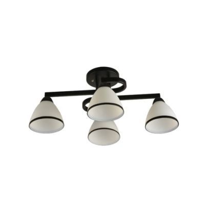 Candelabru PROTON PL4 4XE27 alb mat-negru KL100046 Candelabru PROTON PL4 4XE27 alb mat-negru KL100046
