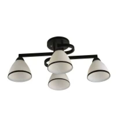 Candelabru PROTON PL4 4XE27 alb mat-negru KL100046