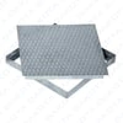 Capac ascuns zincat cu cadru 250x250 Capac ascuns zincat cu cadru 250x250