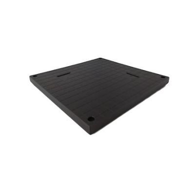 Capac camin negru 400 x 400