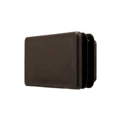 Capac dreptunghiular din plastic baza 80x40mm