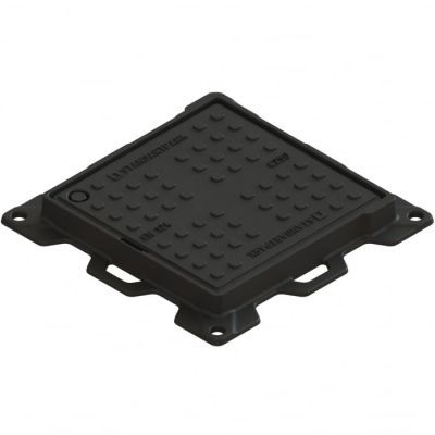 Capac fonta urban patrat 600X600 PL493X493 Hext 42 Europe C250