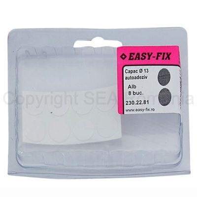 Capac mascare autoadeziv FI12 mm alb MAT 8 BUC/BLISTER 23913 Capac mascare autoadeziv FI12 mm alb MAT 8 BUC/BLISTER 23913