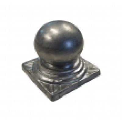 Capac stalp din tabla cu bila 14-080