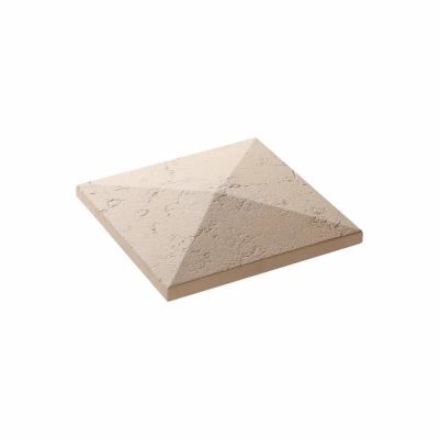 Capac stalp gard Roma 35x35 5 CM Smoke
