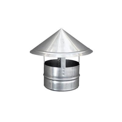 Capac terminal cos de FUM inox D160 650978
