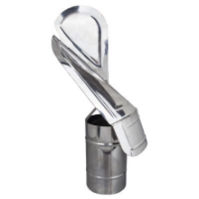 Capac terminal cos de fum rotativ inox D 130 681864
