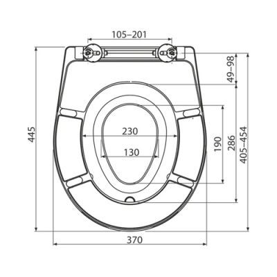 Capac wc duroplast + adapt + softclose A606 Alca