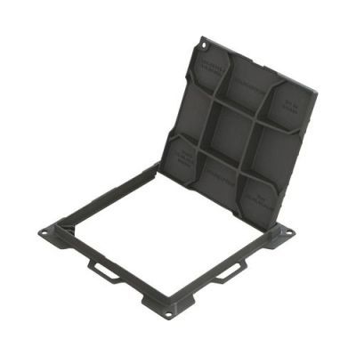 Gratar fonta C250 500X500mm cu cadru -6893g