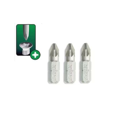Capete de surubelnita pozidriv PZ1X25MM 3buc 18A01PZ10-03