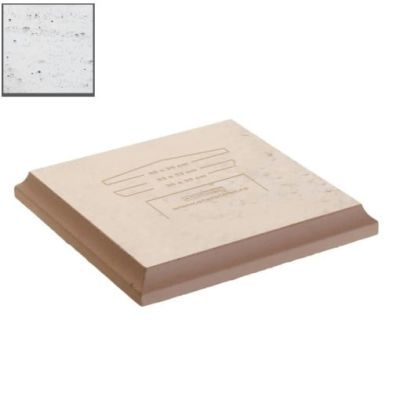 Capiteluri capace stalp gard picurator 35x35 (30x33) 4 cm Silver