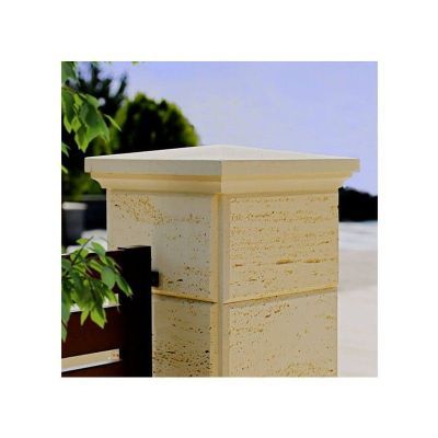 Capiteluri capace stalp gard picurator 35x35 (30x33) 4 CM Smoke