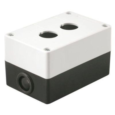 Carcasa buton KP102 pentru 2 butoni albi BKP10-2-K01