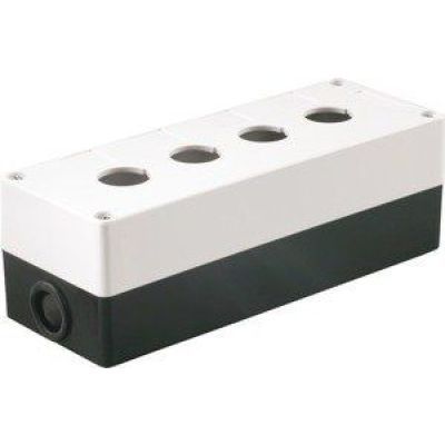 Carcasa buton KP104 pentru 4 butoni albi BKP10-4-K01