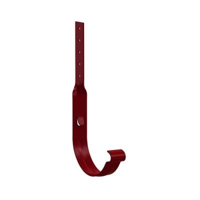 Carlig rasucit jgheab Bilka, rosu (RAL 3011), D 125 mm