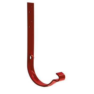 Carlig jgheab, BILKA, rosu (RAL 3011), D 150mm