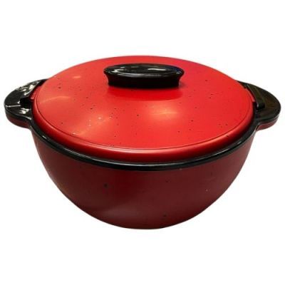 Caserola termorezistenta 2.3 L rosu SS1215-Rosu