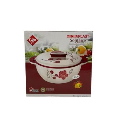 Caserola termorezistenta flower 5.1 L SF1006
