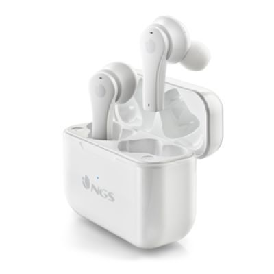 Casti Bluetooth In-Ear NGS Artica Bloom, redare pana la 6 ore ,alb EARPHONE-BT-ARTICABLOOMWE-NGS