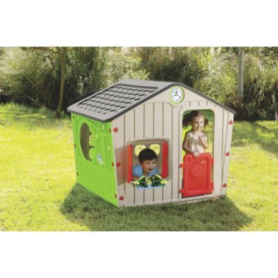 Casuta de gradina pentru copii STARPLAST Galilee 140x108x115,5 cm Casuta de gradina pentru copii STARPLAST Galilee 140x108x115,5 cm