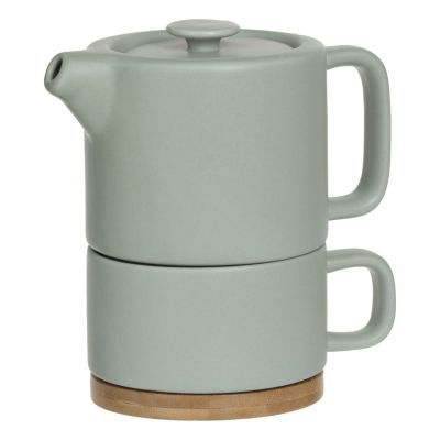 Ceainic din ceramica menta 160724D
