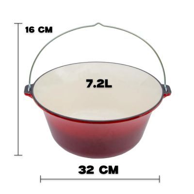 Ceaun 7.2l fonta email rosu HS