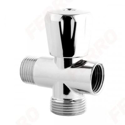 Cf5105 robinet coltar cu 3 CAI 1/2X3/4X1/2 Crom