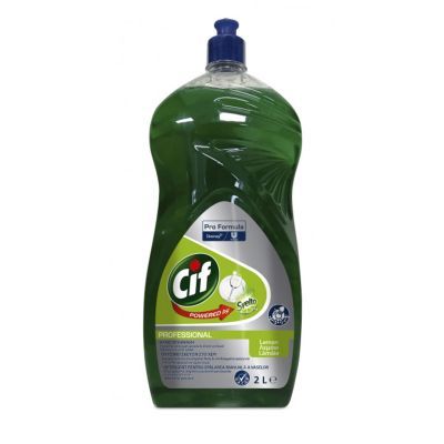 Cif Professional detergent pentru spalarea manuala a vaselor Lemon sticla cu picurator 2L 101104894